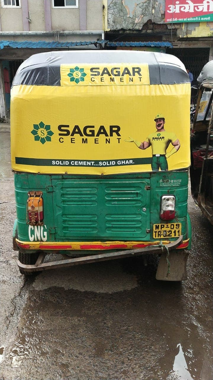 Auto Branding Back View