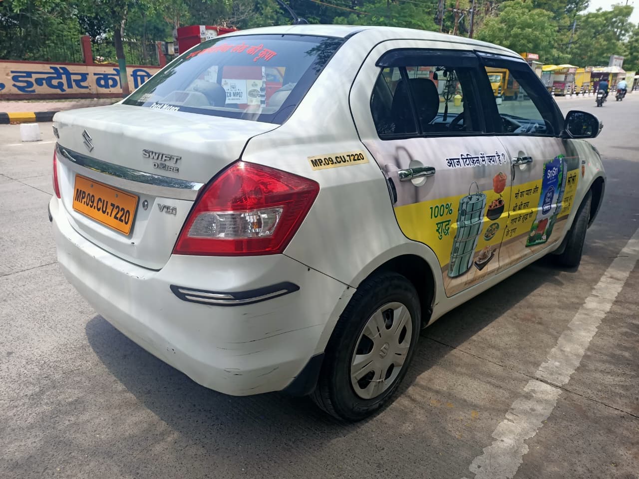 Cab Branding Interior